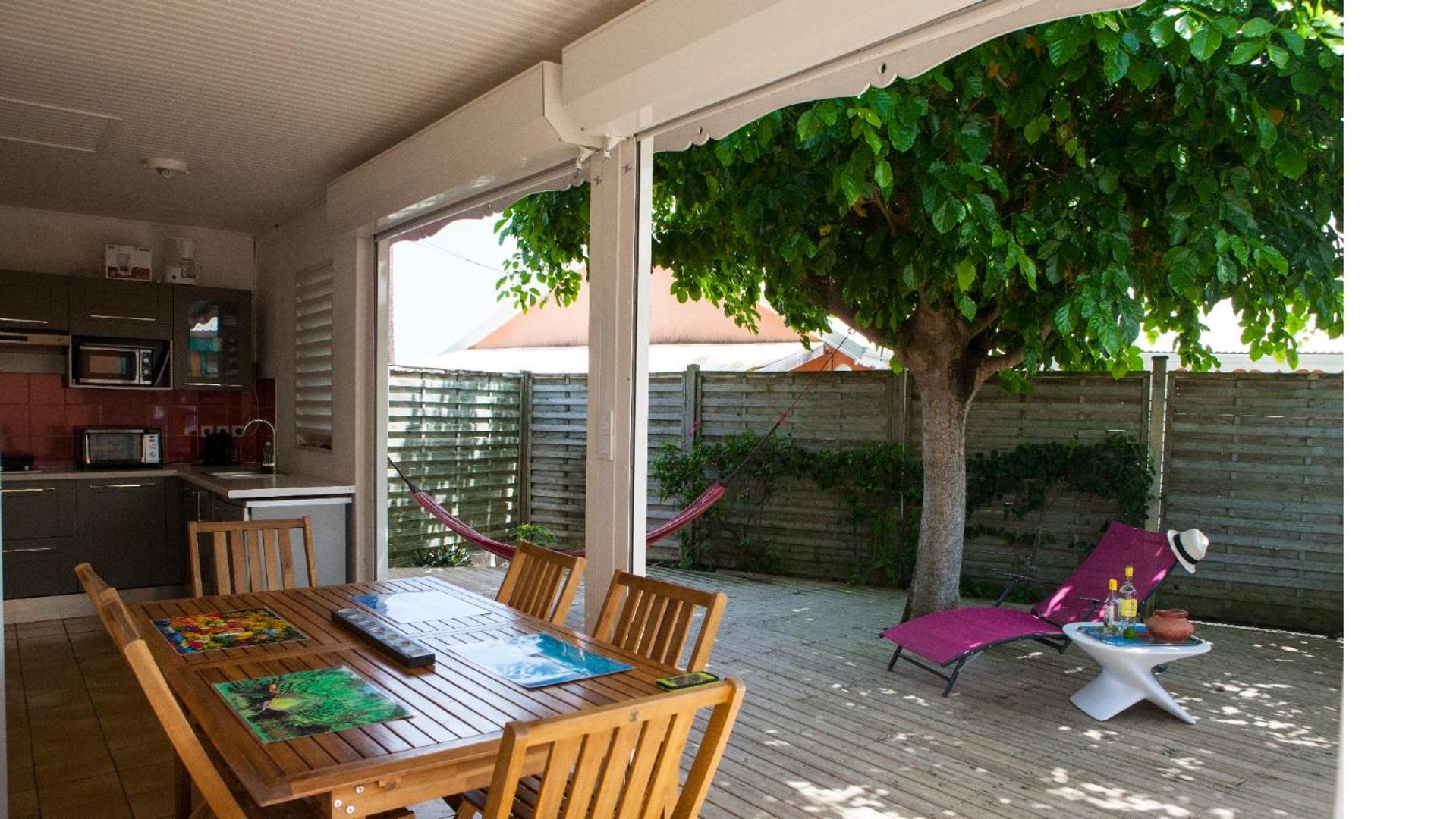 Bungalow Vanille Gite Tifigue 생프랑수아 외부 사진
